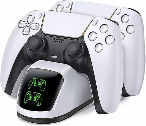 Dual Fast Charger For Playstation 5 Controller Charger Station
