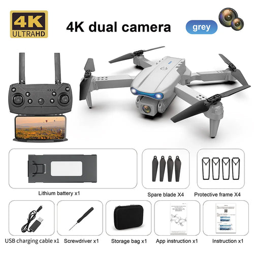 KBDFA K3 E99 Pro Drone Professional Quadcopter Obstacle Avoidance
