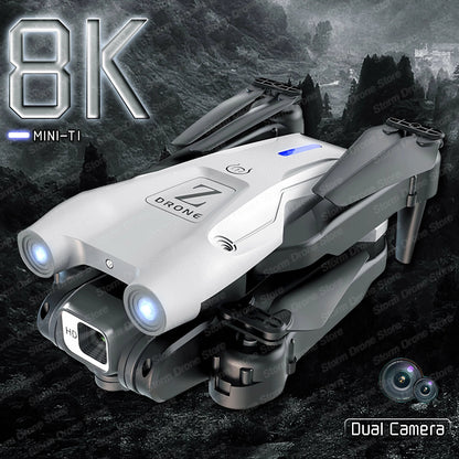 Newest T1 Mini Drone 4KDual HD Profesional RC Quadcopter 8K Drone