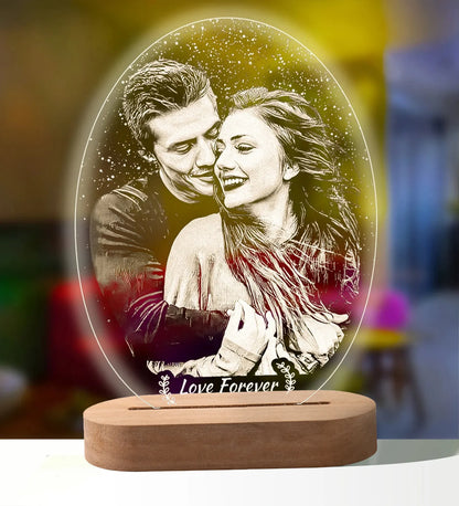 Personalized 3D Photo Lamp Custom Photo And Text Customized