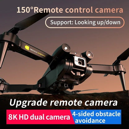 Newest T1 Mini Drone 4KDual HD Profesional RC Quadcopter 8K Drone
