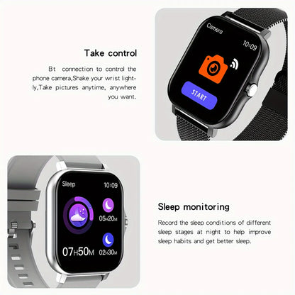 2023 NEW SmartWatch Android Phone 1.44" Color Screen Full Touch Custom