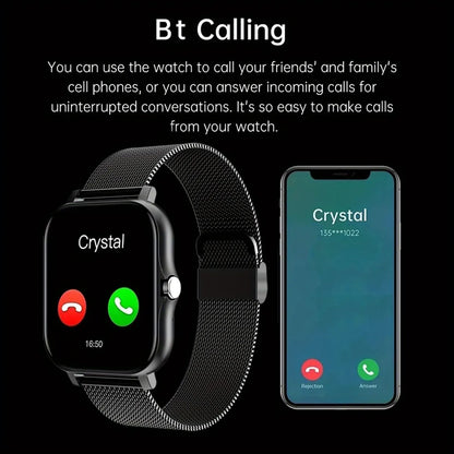 2023 NEW SmartWatch Android Phone 1.44" Color Screen Full Touch Custom