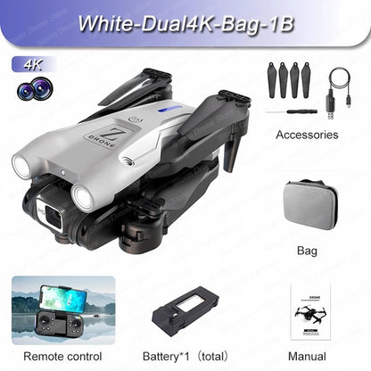 Newest T1 Mini Drone 4KDual HD Profesional RC Quadcopter 8K Drone