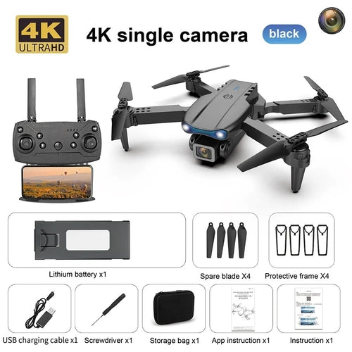 KBDFA K3 E99 Pro Drone Professional Quadcopter Obstacle Avoidance