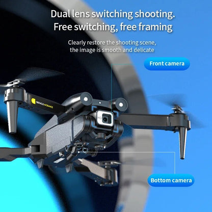 Newest T1 Mini Drone 4KDual HD Profesional RC Quadcopter 8K Drone