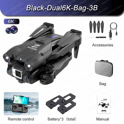 Newest T1 Mini Drone 4KDual HD Profesional RC Quadcopter 8K Drone
