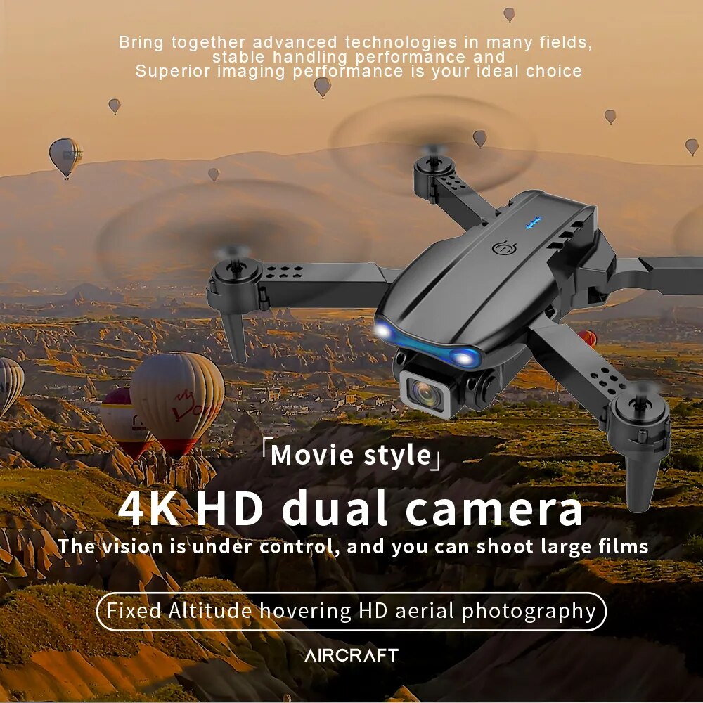 KBDFA K3 E99 Pro Drone Professional Quadcopter Obstacle Avoidance